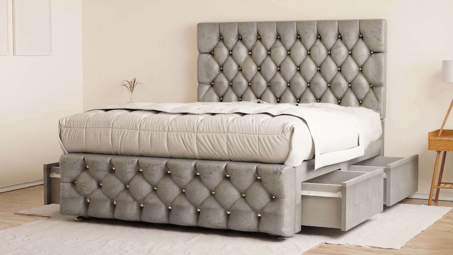 Moscow Chesterfield Divan Bed