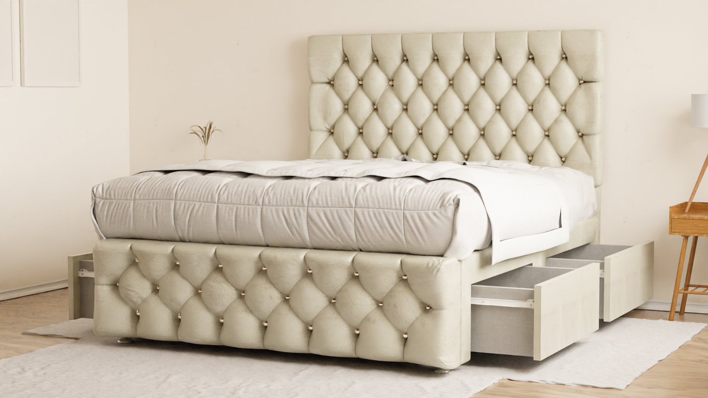 Moscow Chesterfield Divan Bed