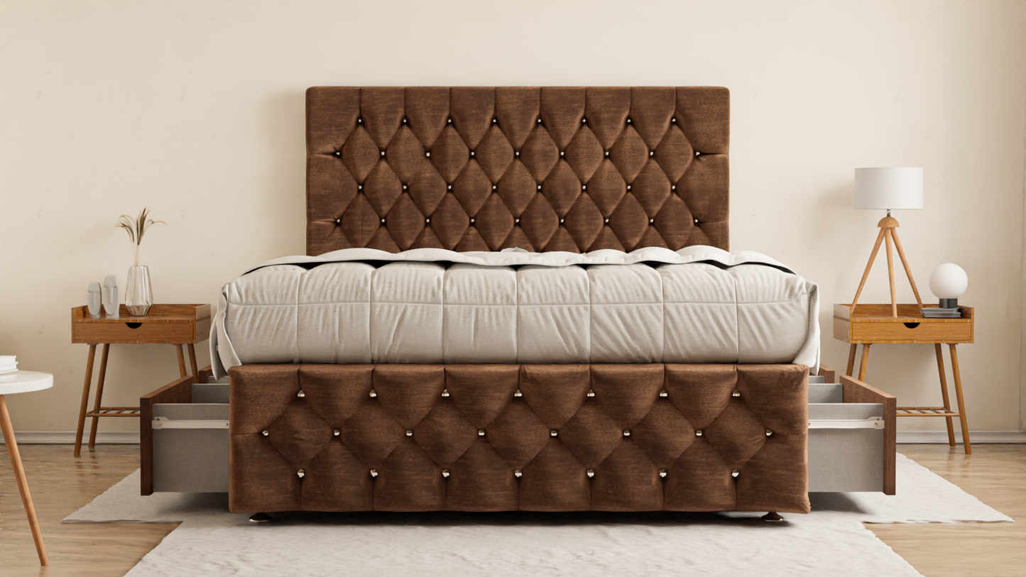 Moscow Chesterfield Divan Bed