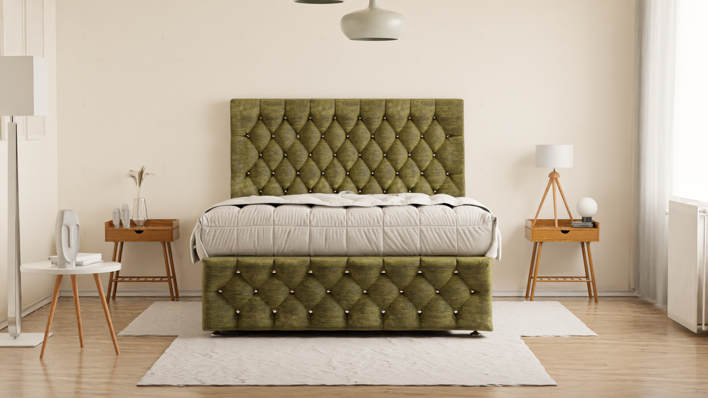 Moscow Chesterfield Divan Bed