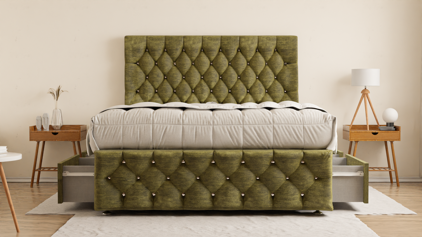 Moscow Chesterfield Divan Bed