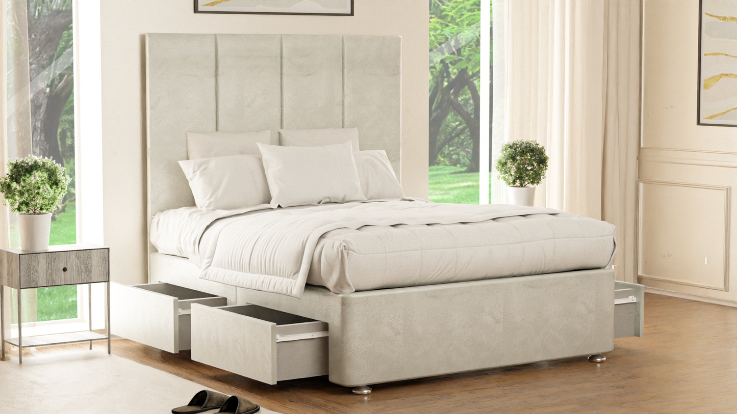 Victoria Panelled Divan Bed