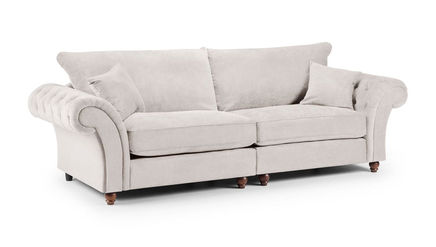 Willow Stone 4 Seater sofa - premium fullback sofa with UK and Isle of Man delivery
