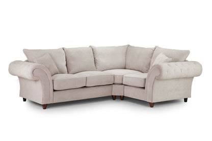 Willow Stone Right Hand Facing Corner sofa - premium fullback sofa with UK and Isle of Man delivery