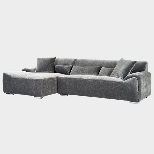 Modena Sofa Charcoal Left Hand Corner