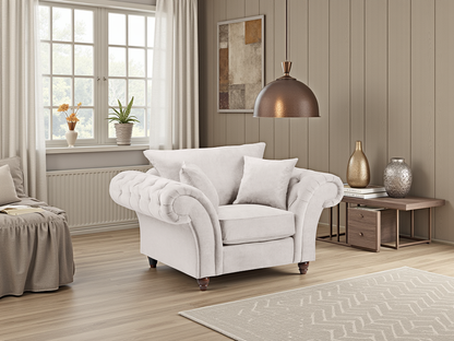 Willow Stone Armchair sofa - premium fullback sofa with UK and Isle of Man delivery