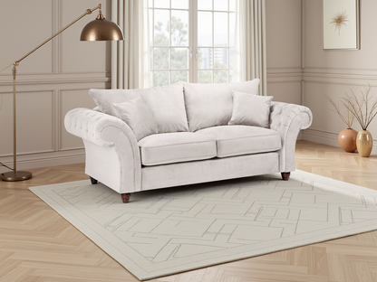 Willow Stone 3 Seater sofa - premium fullback sofa with UK and Isle of Man delivery