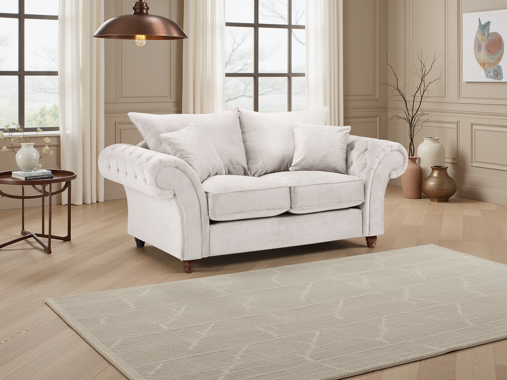 Willow Stone 2 Seater sofa - premium fullback sofa with UK and Isle of Man delivery