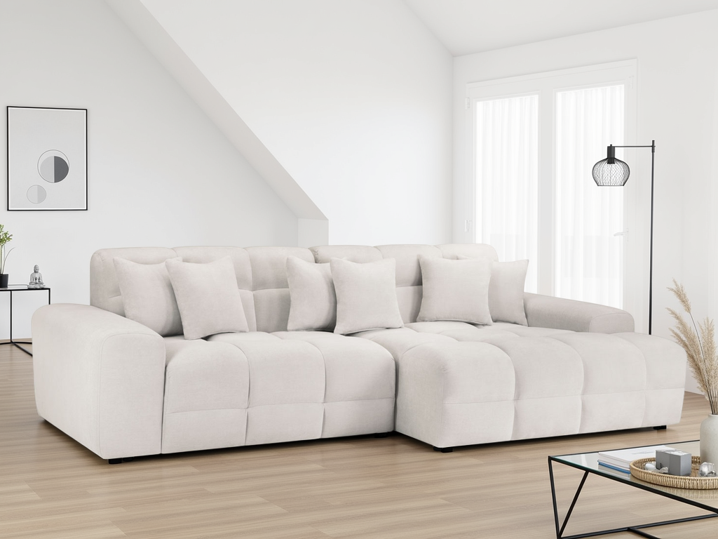 Joanna Sofa Beige Right Hand Facing Corner at Dreamy furniture store in Natural