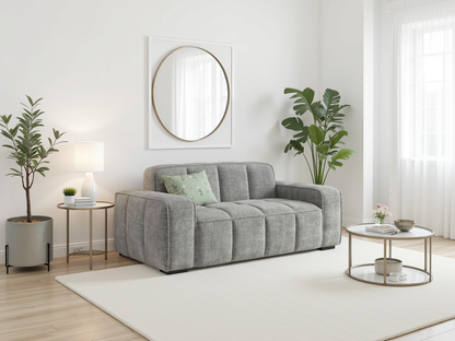 Palmer Sofa Grey 2 Seater - Palmer Sofa Grey 2 Seater 2 seater sofa Isle of Man UK delivery
