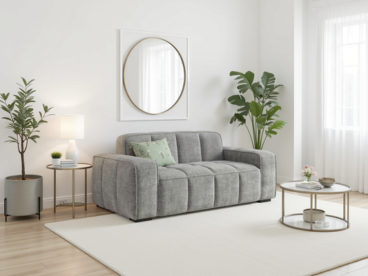 Palmer Sofa Grey 2 Seater - Palmer Sofa Grey 2 Seater 2 seater sofa Isle of Man UK delivery