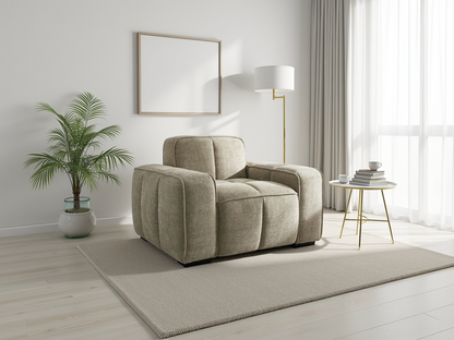 Palmer Sofa Beige Armchair - Palmer Sofa Beige Armchair armchair Isle of Man UK delivery