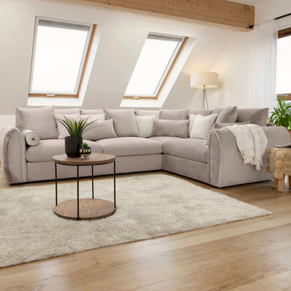 Mirabel Sofa Mocha Right Hand Facing Corner