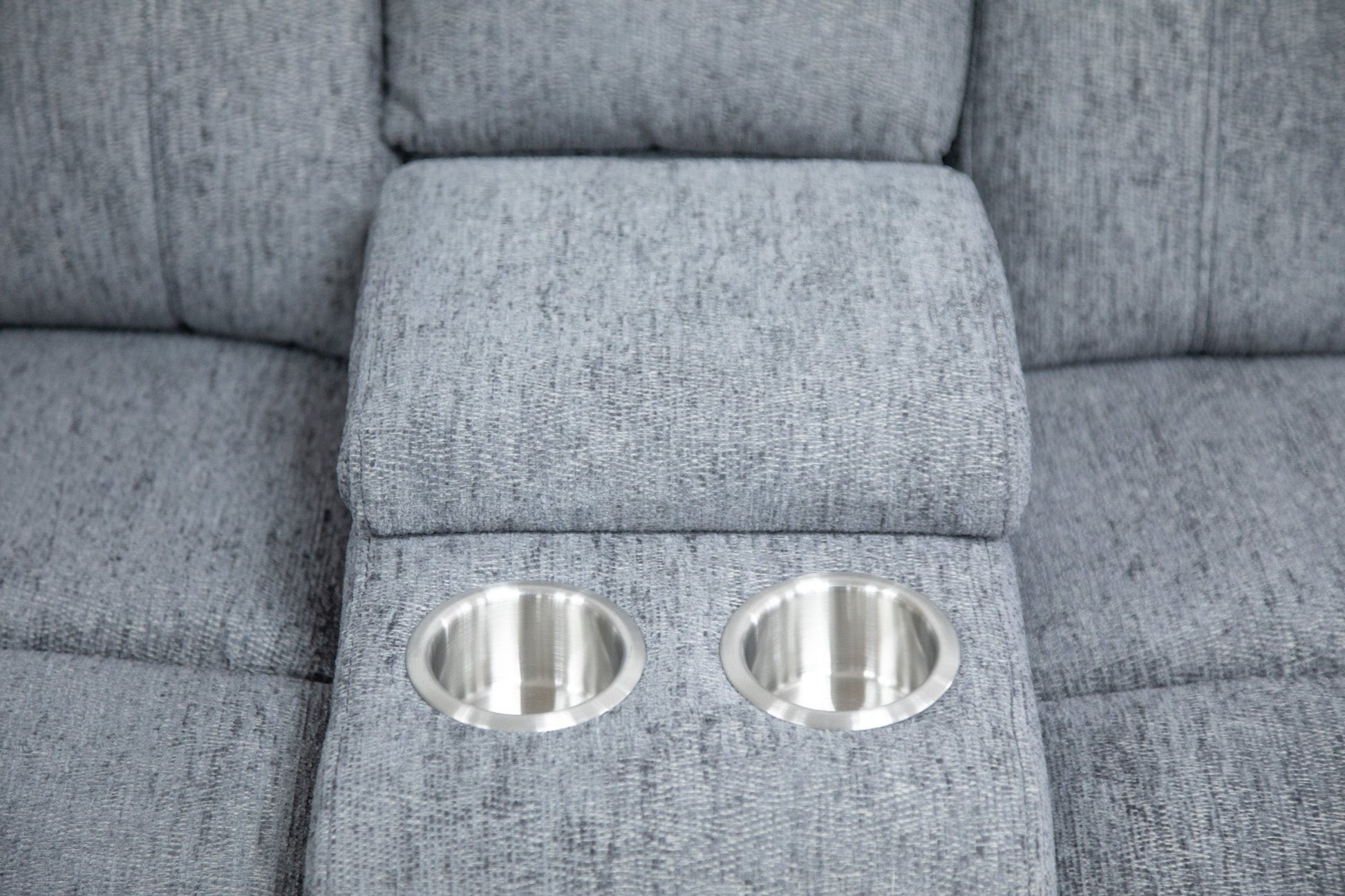 Owl Electric Recliner Sofa Grey Corner - grey fabric electric recliner corner sofa by Dreamy