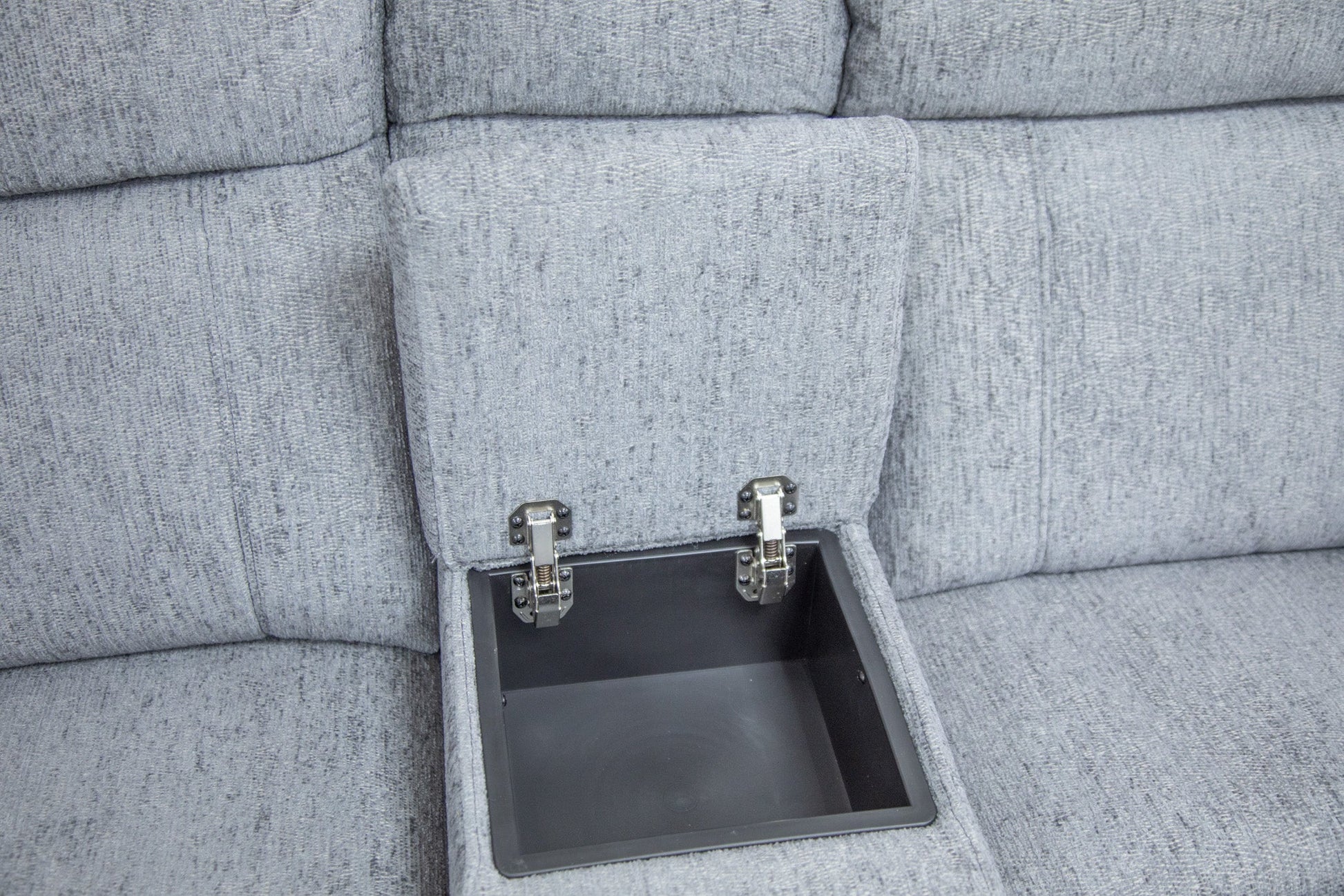 Owl Electric Recliner Sofa Grey Corner - grey fabric electric recliner corner sofa by Dreamy