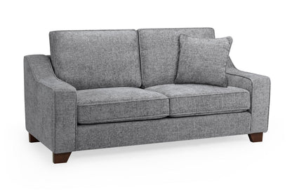 Nelly Sofa Slate 3 Seater - slate fabric 3 seater from Dreamy with free Isle of Man and UK delivery