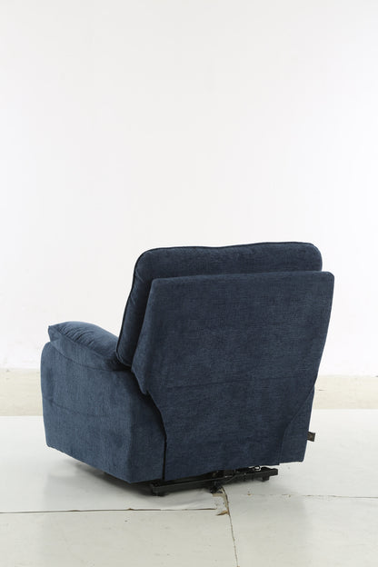 Colette Rise and Recline Massage Chair Blue - premium furniture with free Isle of Man and UK delivery