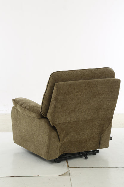 Colette Rise and Recline Massage Chair Brown - premium furniture with free Isle of Man and UK delivery