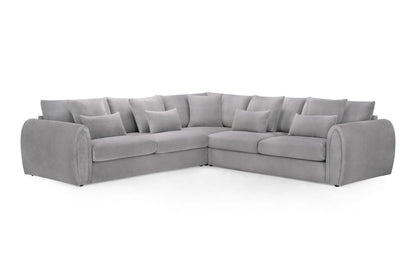 Milo Sofa Grey Large Corner at Dreamy furniture store