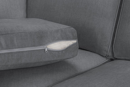 Fuvella Sofa Grey Universal Corner from Dreamy - sofa with free Isle of Man and UK delivery
