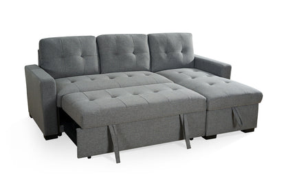 Aladin Sofabed Grey Universal Corner at Dreamy furniture store