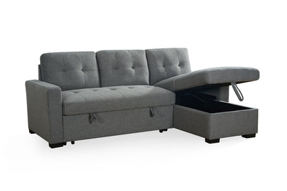 Aladin Sofabed Grey Universal Corner at Dreamy furniture store
