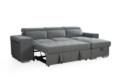 Ara Sofabed Grey Universal Corner at Dreamy furniture store