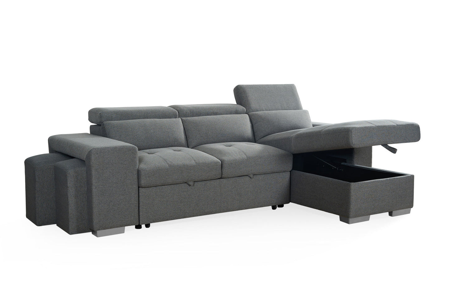 Ara Sofabed Grey Universal Corner at Dreamy furniture store