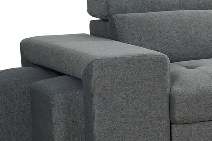Ara Sofabed Grey Universal Corner at Dreamy furniture store