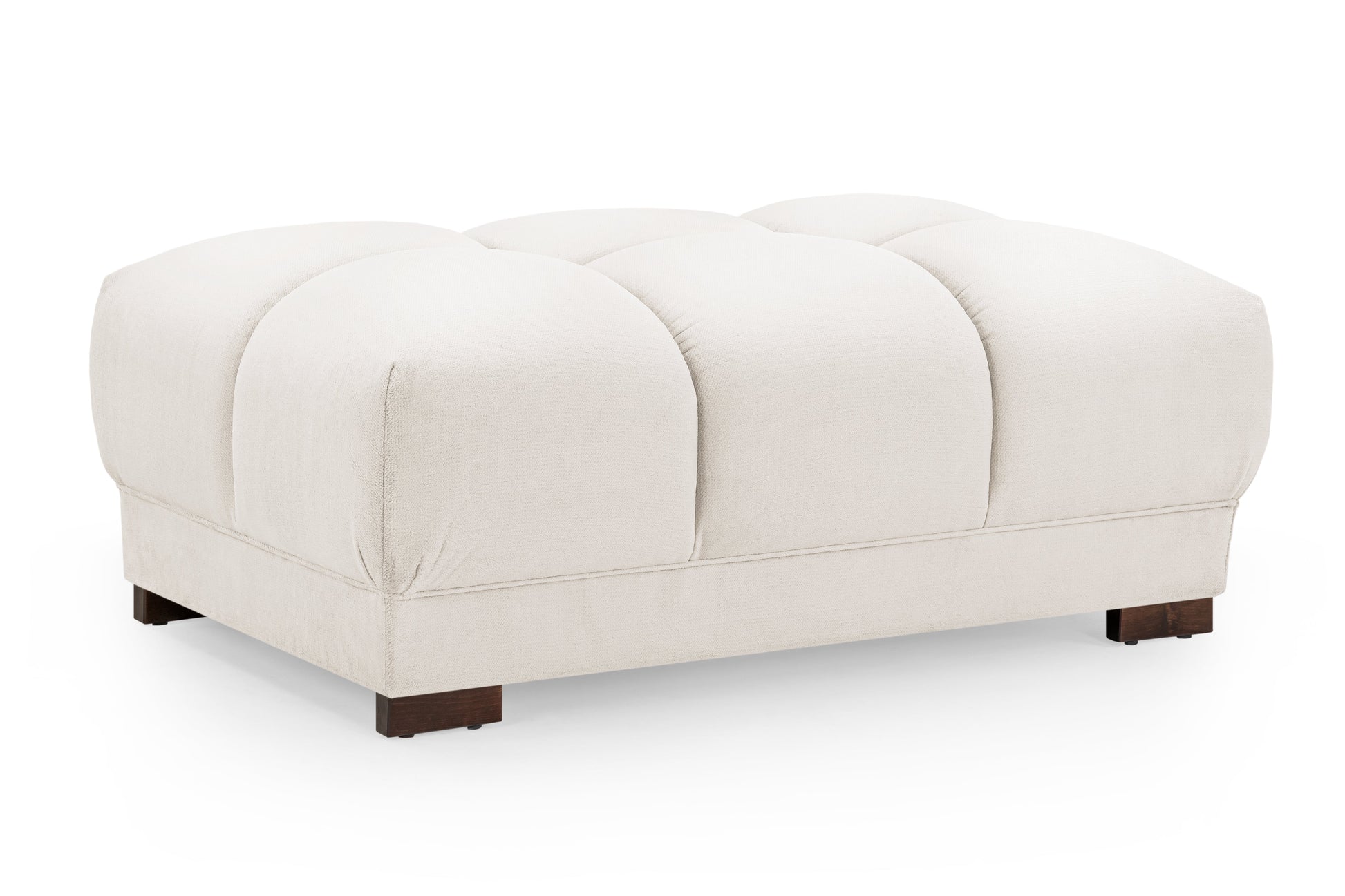 Azura Sofa Cream Footstool at Dreamy furniture store