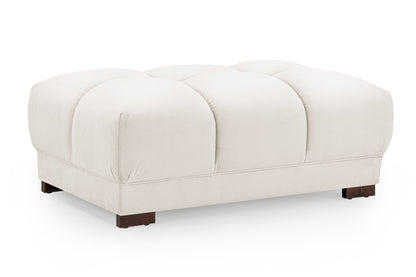 Azura Sofa Cream Footstool at Dreamy furniture store