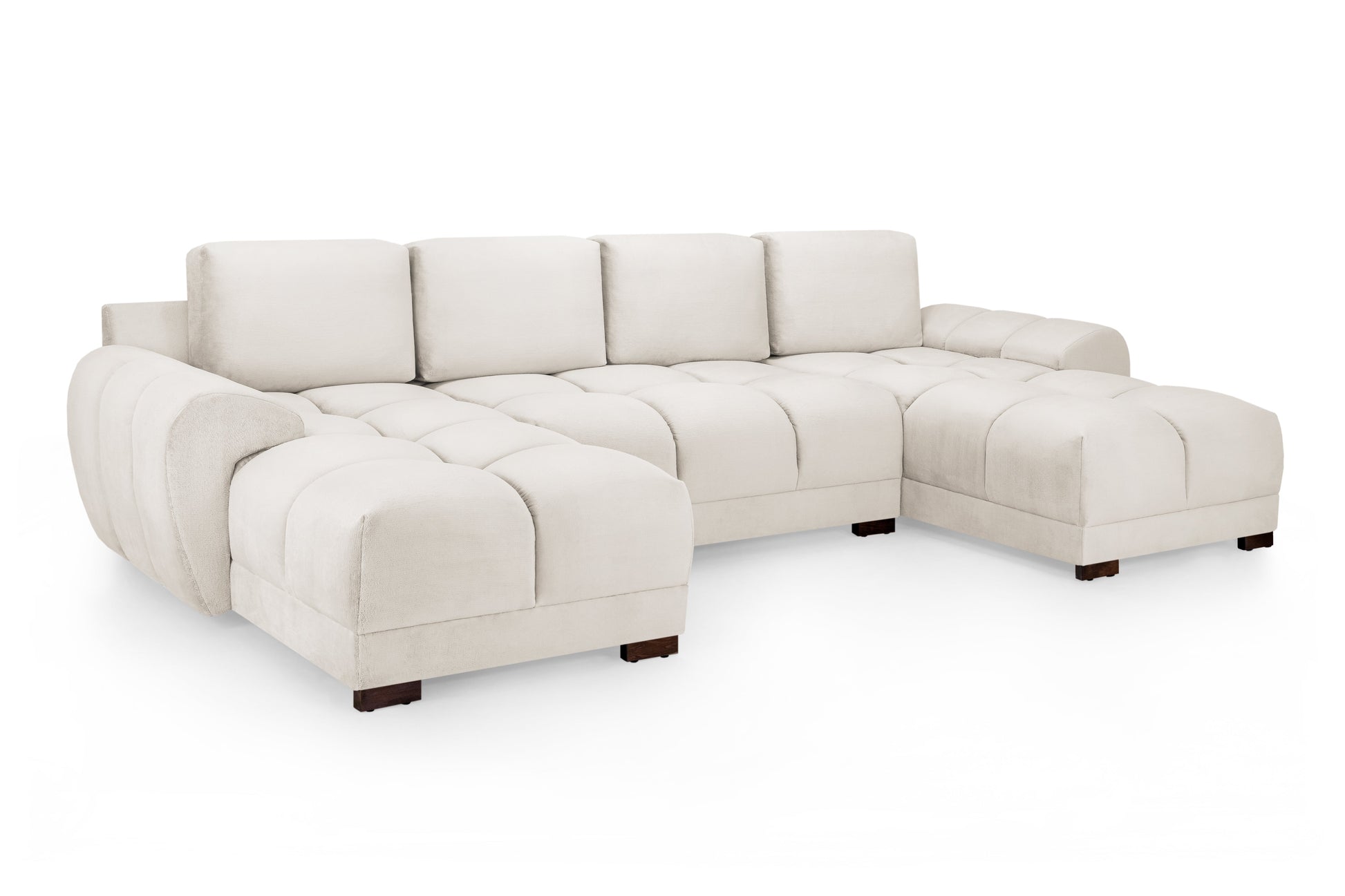 Azura Sofa Cream U Shape Corner at Dreamy furniture store