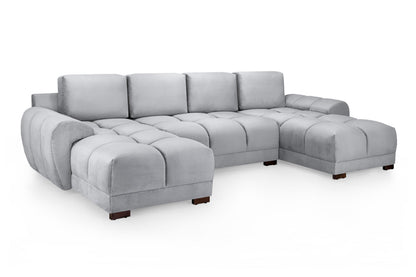Azura Sofa Grey U Shape Corner at Dreamy furniture store