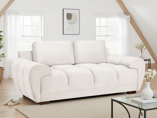 Azura Sofa Cream 2 Seater at Dreamy furniture store