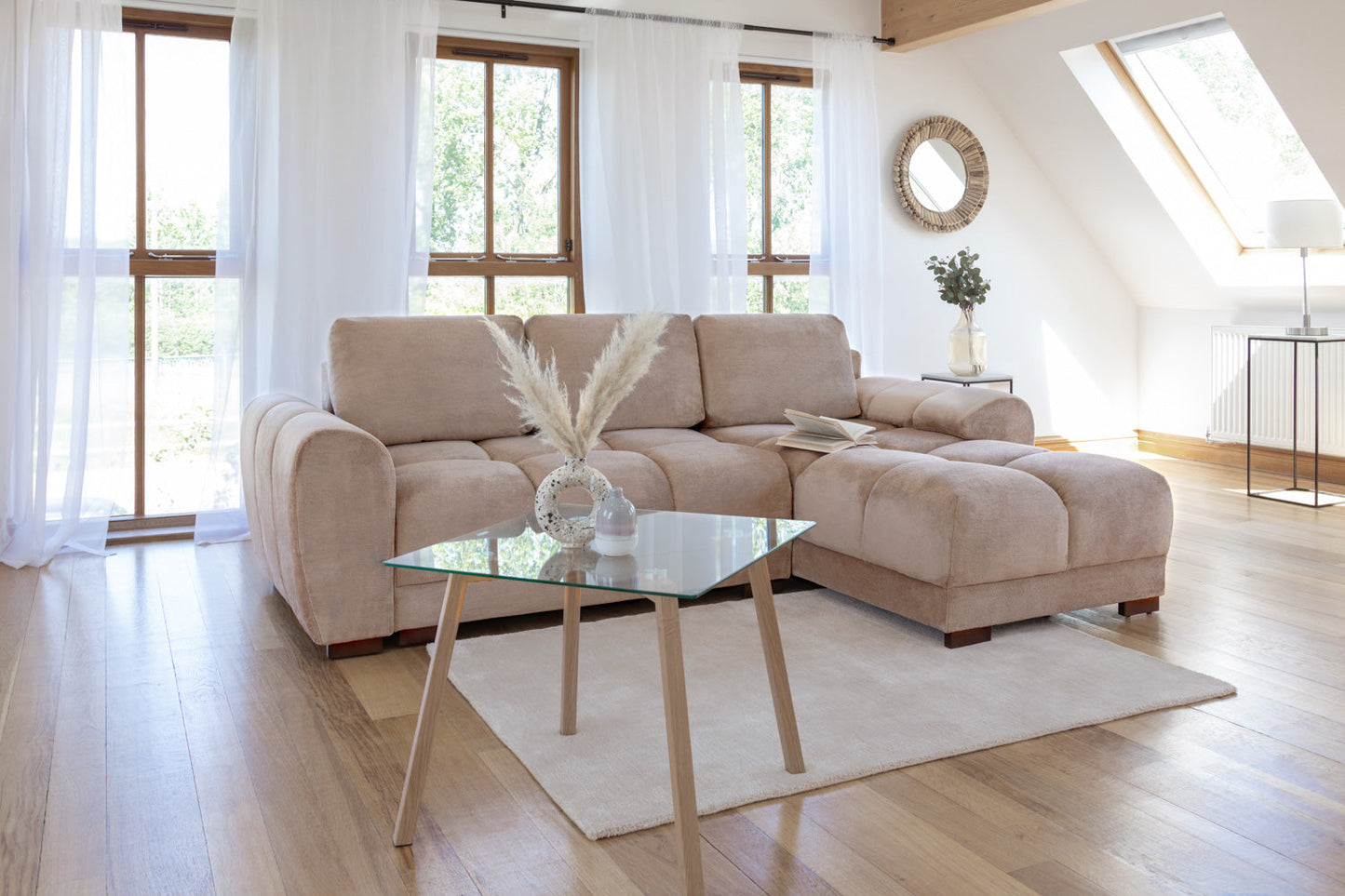 Azura Sofabed Mocha Universal Corner