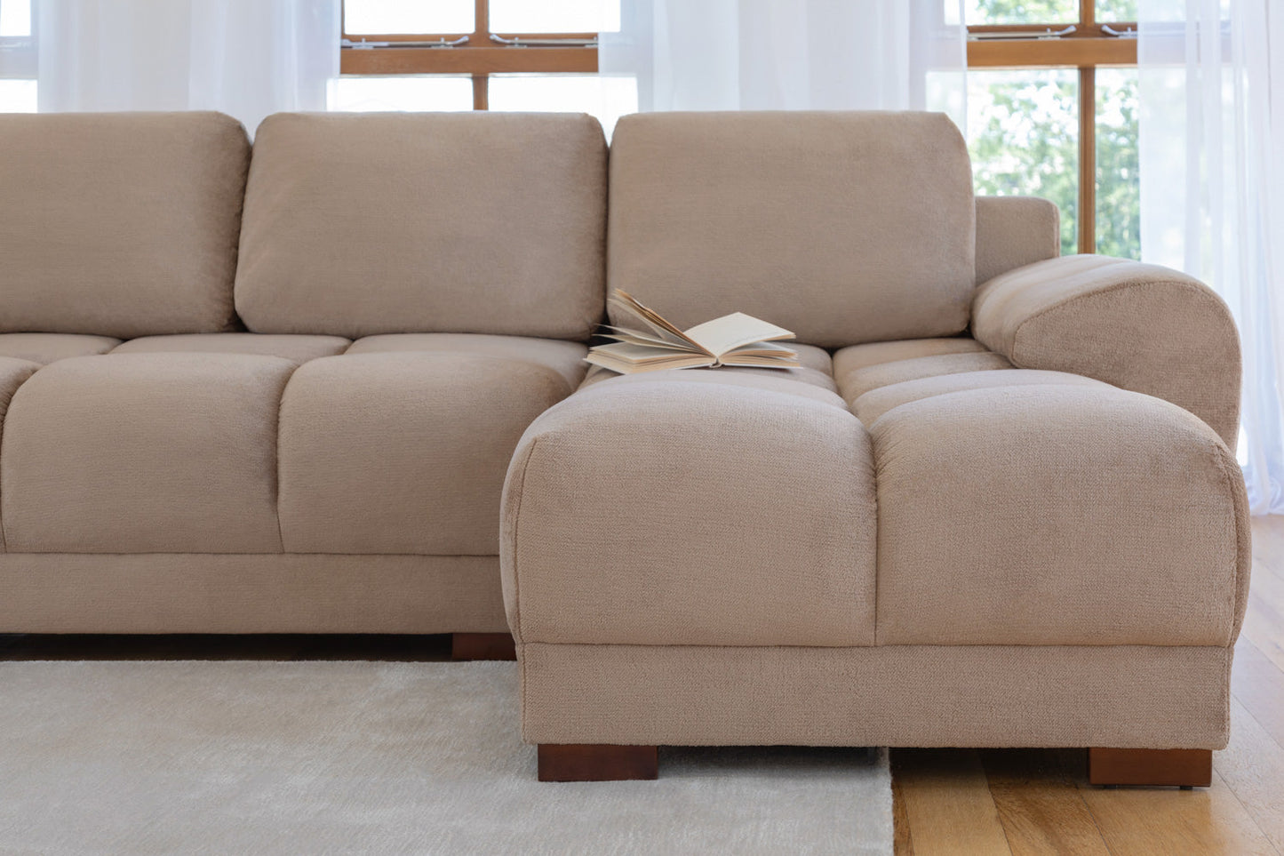 Azura Sofabed Mocha Universal Corner