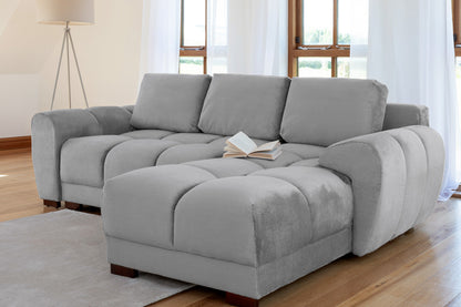 Azura Sofabed Grey Universal Corner
