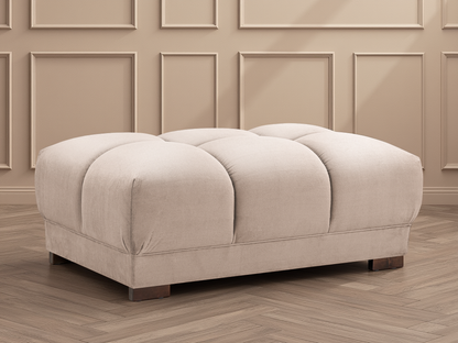 Azura Sofa Mocha Footstool at Dreamy furniture store