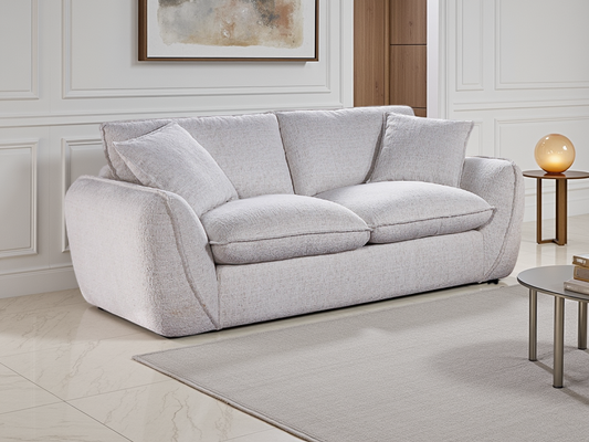 Bethany Sofa Beige 2 Seater - modern fabric sofa - Dreamy furniture