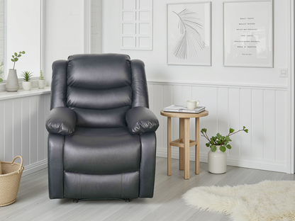 Corrie Black Armchair sofa for UK and Isle of Man homes
