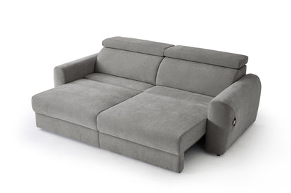 Dakota Electric Sofabed Grey 3 Seater - premium sofabed with free Isle of Man and UK delivery