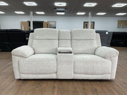 Owl Electric Recliner Sofa Beige 2 Seater - beige fabric 2 seater electric recliner sofa by Dreamy