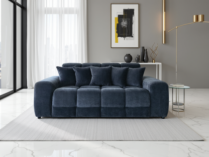 Joanna Sofa Black 3 Seater from Dreamy - sofa with free Isle of Man and UK delivery