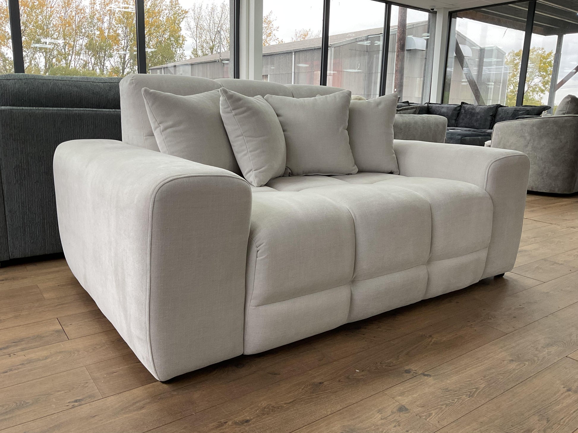 Joanna Sofa Natural 2 Seater from Dreamy - sofa with free Isle of Man and UK delivery