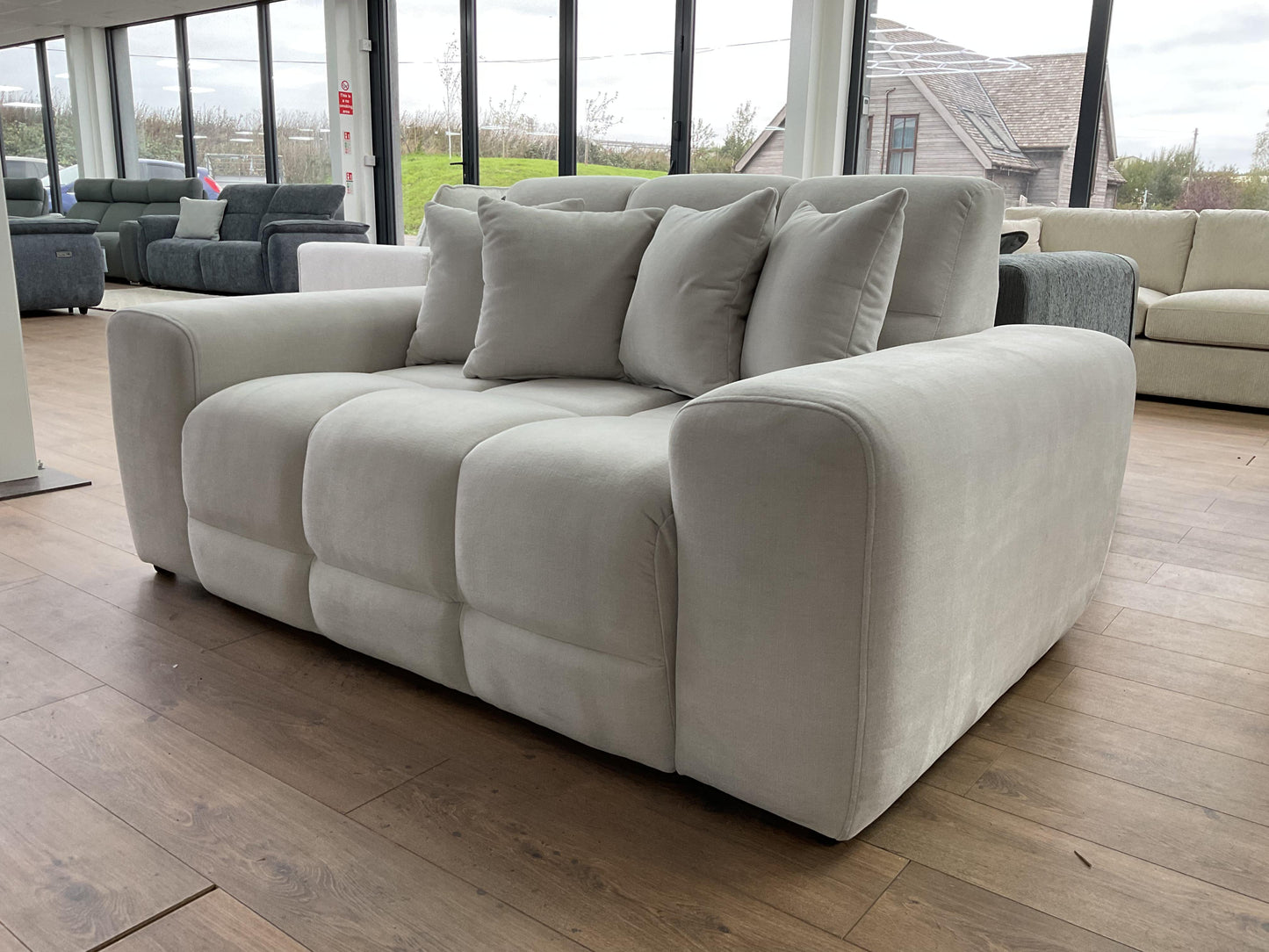 Joanna Sofa Natural 2 Seater from Dreamy - sofa with free Isle of Man and UK delivery