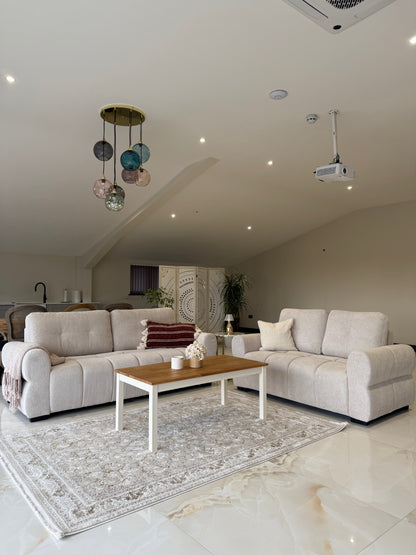 Sadie Sofa Beige 3+2 Set - Sadie sofa range - Dreamy furniture Isle of Man and UK