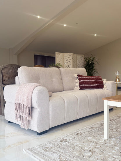Sadie Sofa Beige 3+2 Set - Sadie sofa range - Dreamy furniture Isle of Man and UK