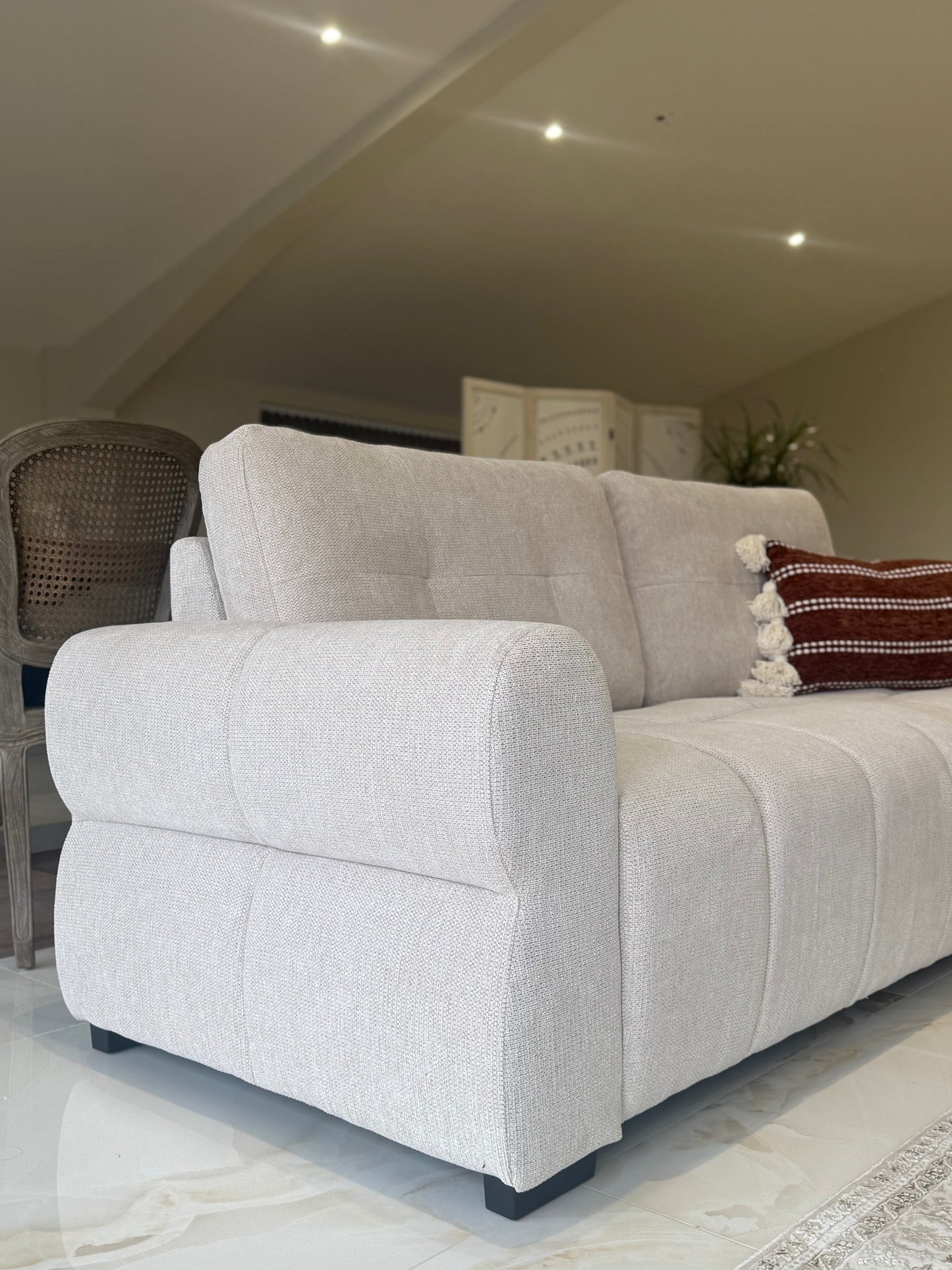 Sadie Sofa Beige 3+2 Set - Sadie sofa range - Dreamy furniture Isle of Man and UK