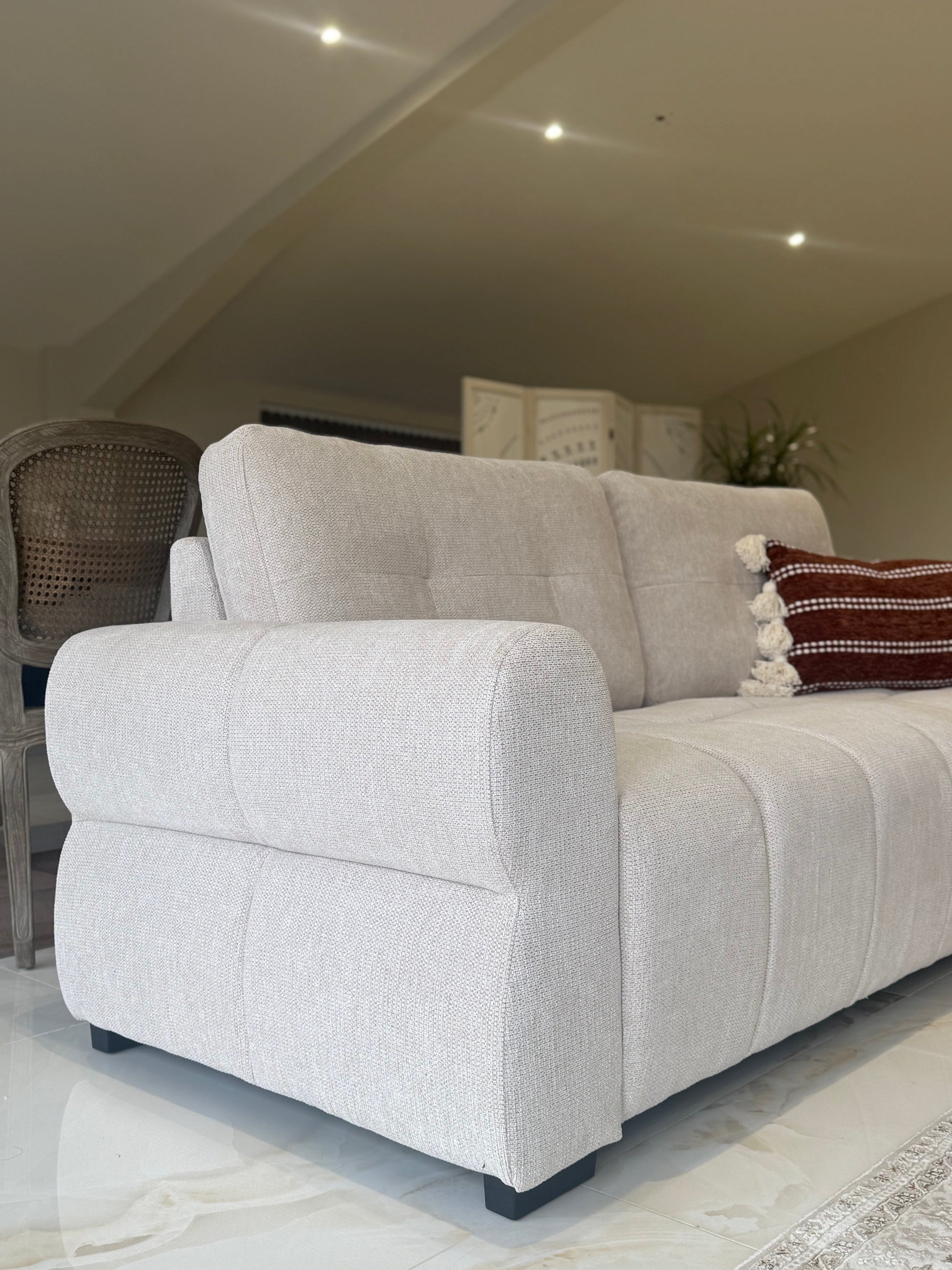 Sadie Sofa Beige 3+2 Set - Sadie sofa range - Dreamy furniture Isle of Man and UK