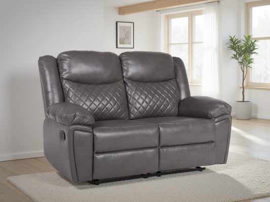 Mya Recliner Sofa Grey 2 Seater from Dreamy - sofa with free Isle of Man and UK delivery